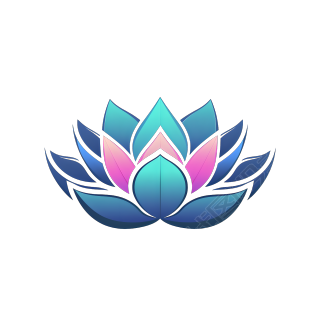莲花logo创意设计元素