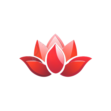 莲花logo插画设计元素