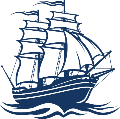 船logo透明背景商用素材
