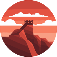 长城logo简洁素材