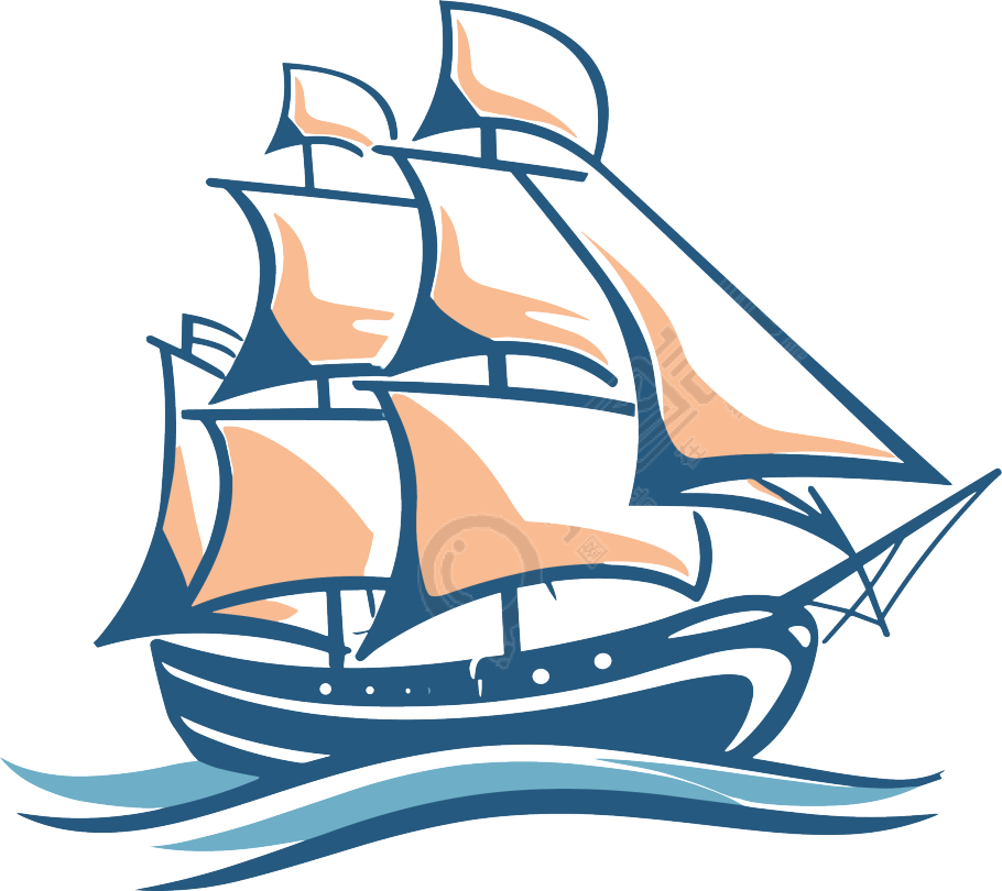 船logo高清质量插图