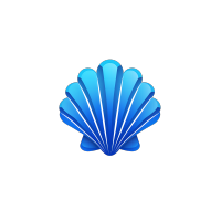 贝壳logo简洁大方素材