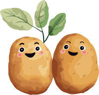 土豆卡通商用插画