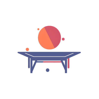 乒乓球logo高清图形素材