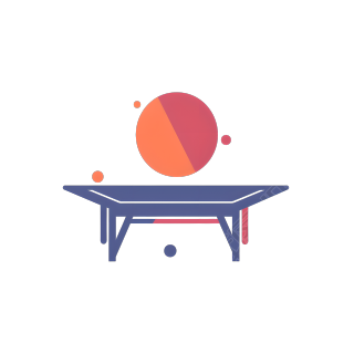 乒乓球logo高清图形素材