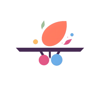 乒乓球logo创意图形元素