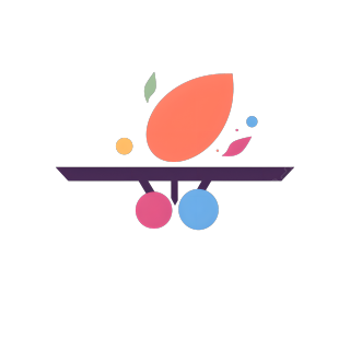 乒乓球logo创意图形元素