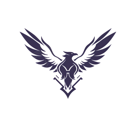 老鹰logo插画设计素材