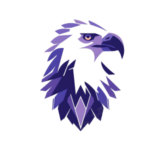 老鹰logo商业设计插画