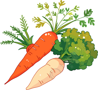 蔬菜水果卡通素材