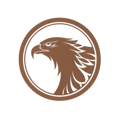 老鹰logo简洁图形素材