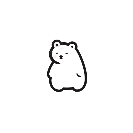 小熊logo商用插图