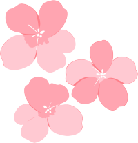 花瓣简单扁平素材