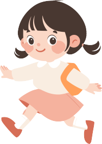 幼儿园卡通学生素材