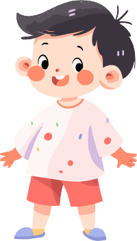 幼儿园卡通学生元素