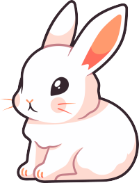 小白兔卡通素材