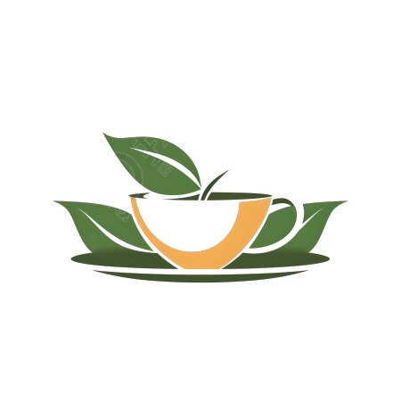 茶叶logo插画素材