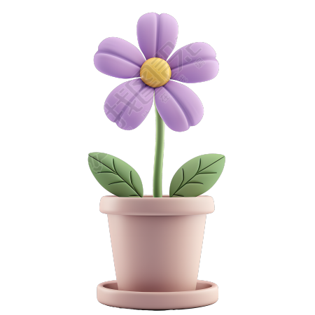 3D花卉PNG图形素材