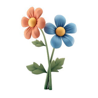 3D花卉创意设计元素