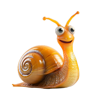 蜗牛卡通商用素材
