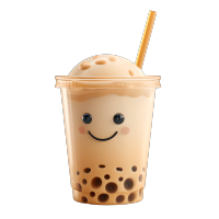 3D奶茶插画素材
