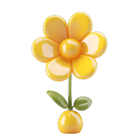 3D花朵插画素材
