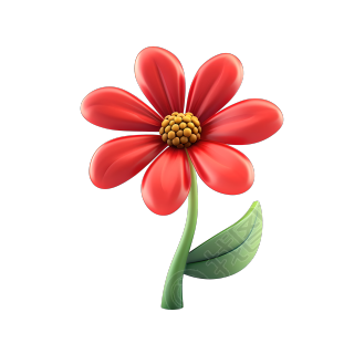 3D花朵高清图形素材