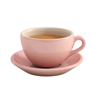 3D奶茶商业设计插图