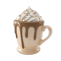 3D奶茶商用插画