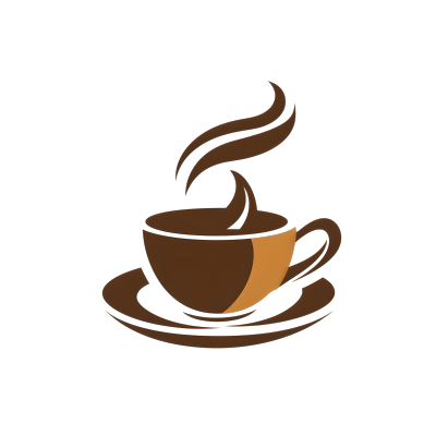 咖啡logo商用插画