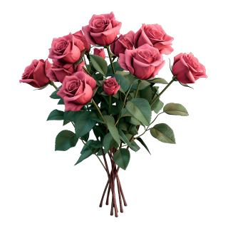 玫瑰花束高清图形素材