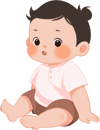 卡通婴儿高清插画设计