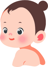 卡通婴儿插画