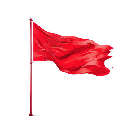 党政红旗插图