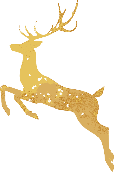 麋鹿圣诞装饰素材