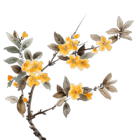 国风桂花插画