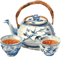 中式茶壶高清PNG素材