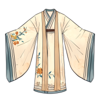 古代服饰可商用插画