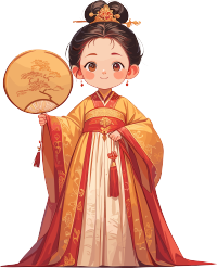 古风小孩唯美插图