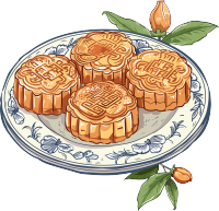 月饼高清图形素材