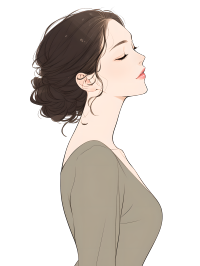 魅力女性透明背景素材