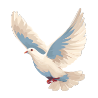 白鸽插画设计元素