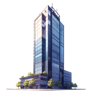 3D摩天大楼创意设计元素