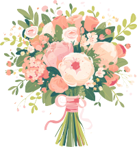 结婚婚礼花束插图