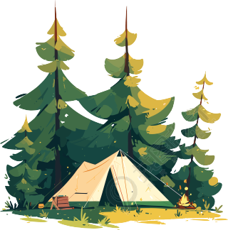 露营帐篷可商用素材
