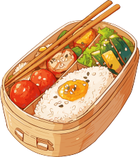 卡通午餐可商用素材