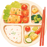 营养餐创意素材