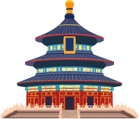 天坛可商用插画