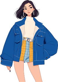 动漫人物PNG插画