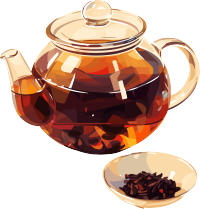 红茶商业设计元素